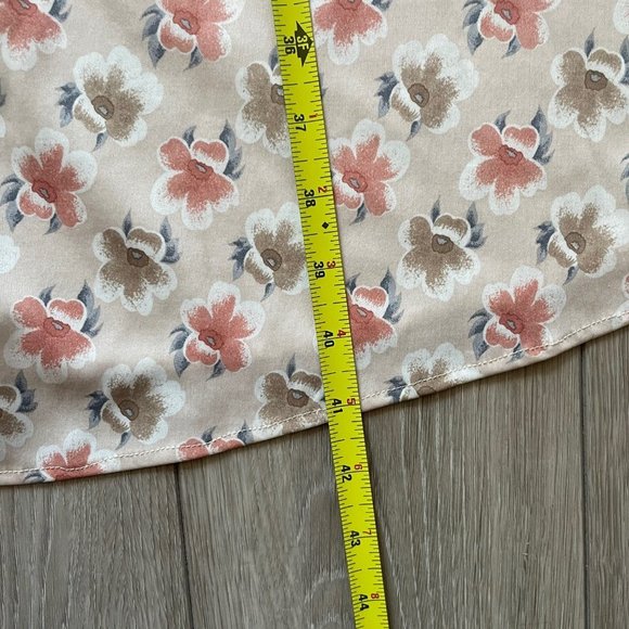 𝅺VINTAGE | 90s Floral Flutter Sleeve Dress - Picture 11 of 12